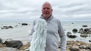 Thomas Globig moderiert das Wetter von der Insel Hiddensee. © Screenshot 