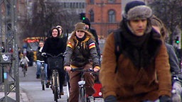 Etwa 52 Prozent der Kopenhagener radelt zur Schule oder Arbeit. © NDR 