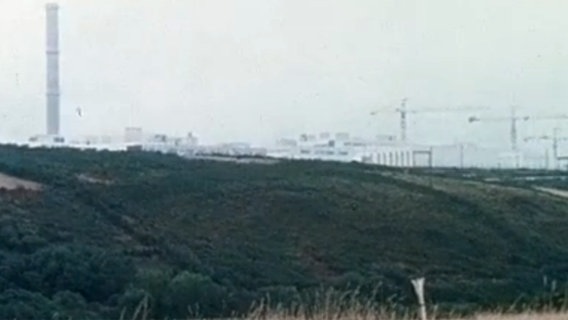 Atommüll Wiederaufbereitungsanlage in La Hague © NDR 