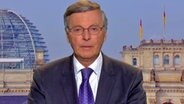 Wolfgang Bosbach von der CDU,  Vorsitzender des Bundestags Innenausschusses. © Screenshot 