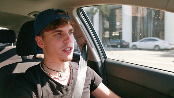 Shannon Bitzer Uber-Fahrer. © NDR/ARD 