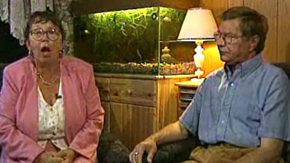 Frau Ingrid Kansy und ihr Mann © ARD/Panorama Foto: Screenshot