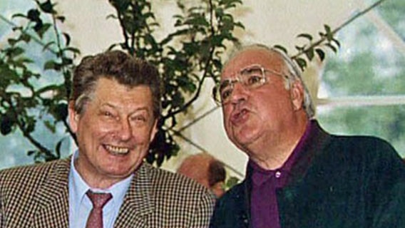 Leo Kirch und Helmut Kohl © Screenshot 