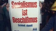 Wahlplakat der Republikaner © Screenshot 