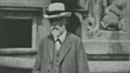 Literaturhistoriker Adolf Bartels © Screenshot 