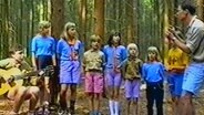 Pfadfinder singen im Wald © Screenshot 