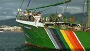 Greenpeace-Schiff "Reainbow Warrior" © Screenshot 