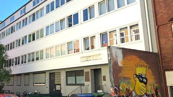 Haus in Hamburg-St. Pauli. © NDR Foto: Johannes Edelhoff