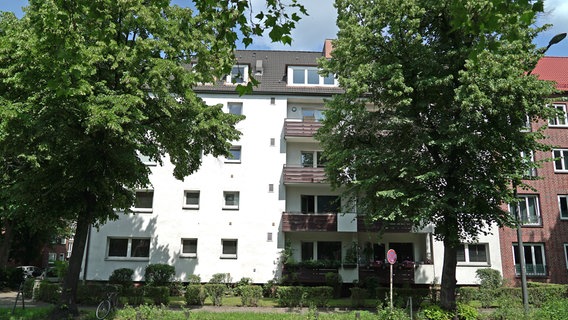 Haus im Hamburg-Hamm. © NDR Foto: Johannes Edelhoff