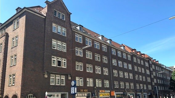 Haus in der Hamburger Altstadt. © NDR Foto: Johannes Edelhoff