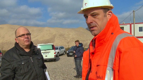 Der Unternehmenssprecher von Holcim wird ungehalten.  