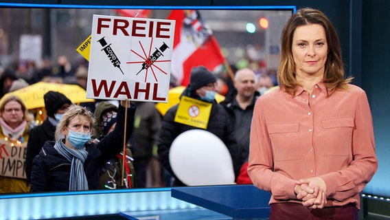 Anja Reschke moderiert Panorama © NDR 