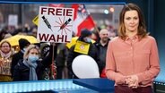 Anja Reschke moderiert Panorama © NDR 