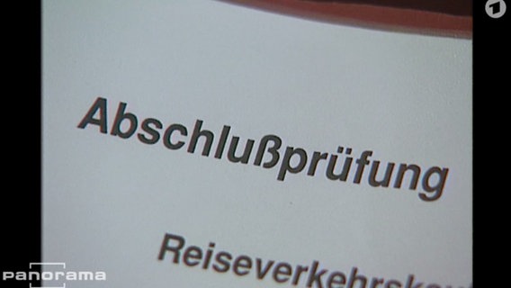 Zeugnis © Screenshot 