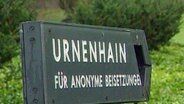 anonyme Bestattung  