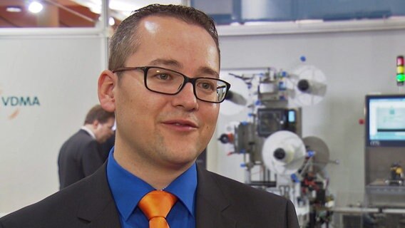 Steffen Zimmermann vom VDMA Steffen Zimmermann vom VDMA