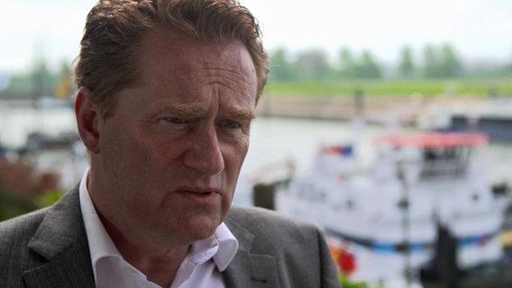 Jens Schwanen, Geschäftsführer des Bundesverbands der Binnenschiffer  