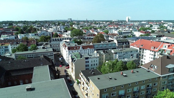 Blick auf den Hamburger Stadtteil Ottensen. © NDR Foto: Screenshot
