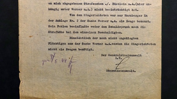 Geheime Reichssache, Quelle: Staatsarchiv Hamburg © NDR 