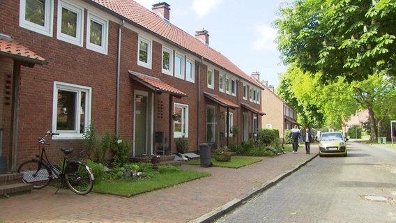 "Englische Siedlung" im Oldenburger Stadtteil Alexandersfeld © NDR 