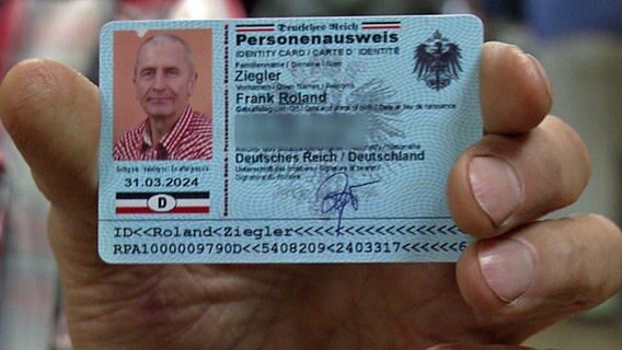 Personenausweis der "Reichsbürger"  