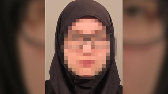 Die mutmaßliche IS-Sympathisantin Safia. S. © NDR 