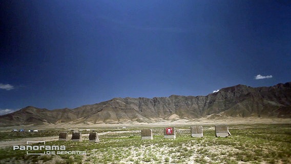 Ehemaliges NATO-Trainingsgelände (Firing Range) bei Bagram, Afghanistan. © NDR 
