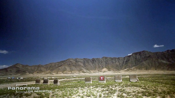 Ehemaliges NATO-Trainingsgelände (Firing Range) bei Bagram, Afghanistan. © NDR 