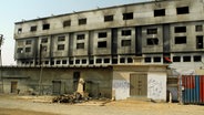 Textilfabrik in Karachi.  