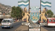 Stadtwappen von Freetown  Foto: Thomas Schulze