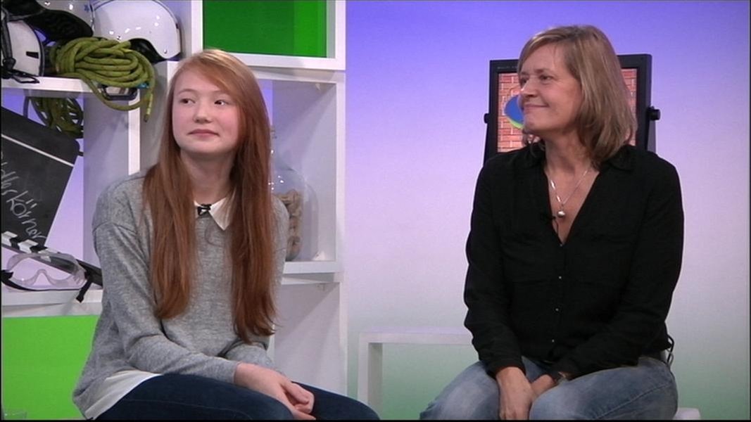 Aurelia Stern Und Andrea Katzenberger Im Studio Ndr De Fernsehen Sendungen A Z Pfefferkorner