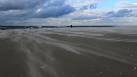 Der Strand von Amrum. © Ramona Rebenstorf Foto: Ramona Rebenstorf