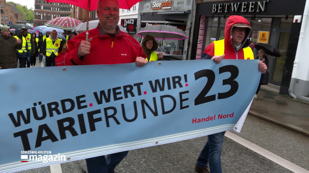Lübeck: Beschäftige aus dem Handel fordern mehr Lohn