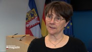 Monika Heinold gibt ein Interview zur Haushaltssperre © NDR Foto: NDR Screenshots