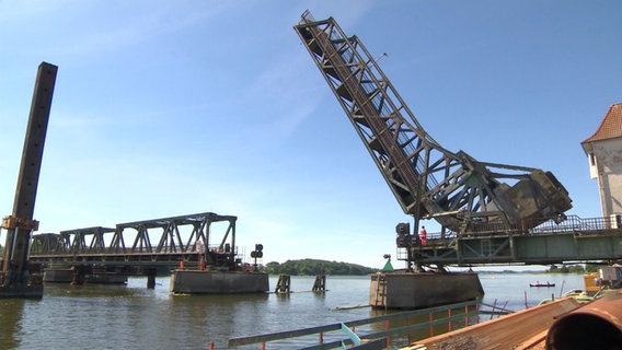 Die Lindaunisbrücke in Kappeln © NDR Screenhot 