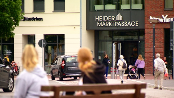 View of the Heider Marktpassage © NDR 