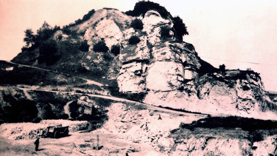 Archivbild vom Kalkberg in Bad Segeberg vor 100 Jahren © NDR / SH Magazin 