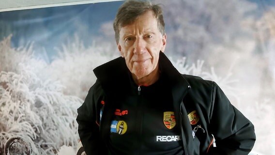 Walter Röhrl nach dem NDR Interview. © NDR/Boris Poscharsky 