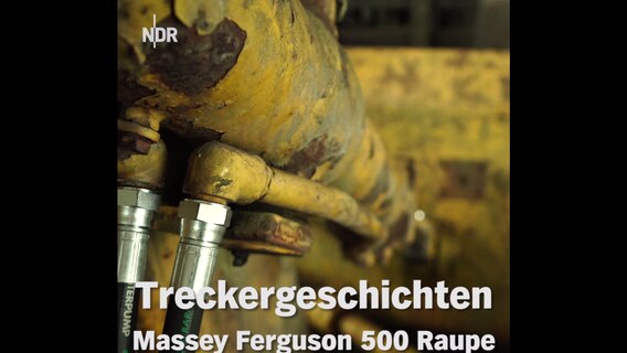 Das Bild zeigt eine Massey Ferguson 500 Raupe © NDR 