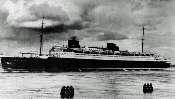 Schnelldampfer "Bremen" auf Kreuzfahrt © Radio Bremen 