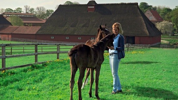 Trakehner sind ihre Leidenschaft - Marion Essing ist eine erfolgreiche Pferdezüchterin. © NDR/nonfictionplanet 