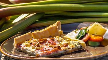 Rhubarb tart.  © NDR 