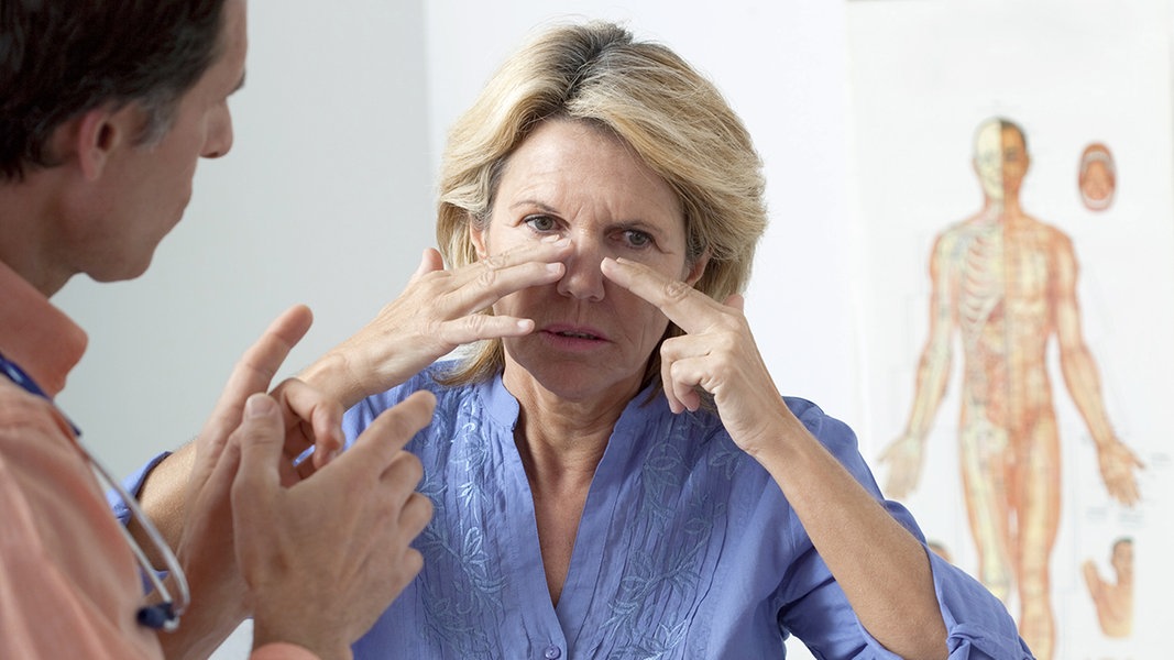 Stirn schmerzen nebenhöhlen Nasennebenhöhlenentzündung