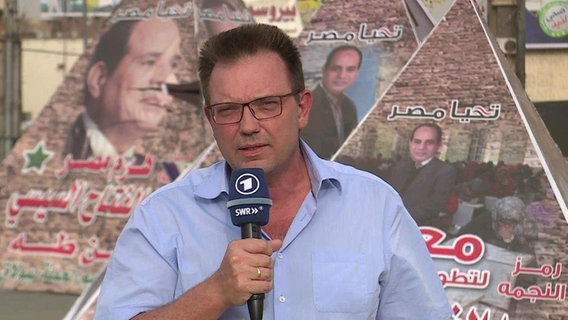 Dr. Thomas Aders, ARD-Fernsehkorrespondent in Kairo  