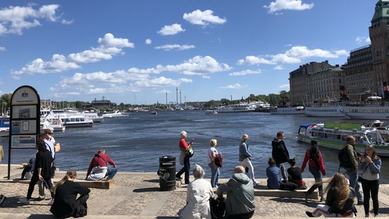 Stockholm mit Blick auf das Wasser © NDR 