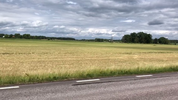 Flache Landschaft in Schweden © NDR 