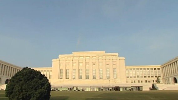 Palais des Nations in Genf  