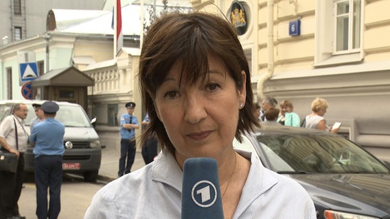 Birgit Virnich, ARD-Korrespondentin in Moskau  