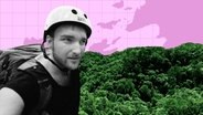 Bildmontage: Young Adventurer Samuel auf den Philippinen. © NDR 