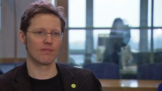 Jan-Philipp Albrecht, Mitglied der Grünen Europafraktion © NDR 